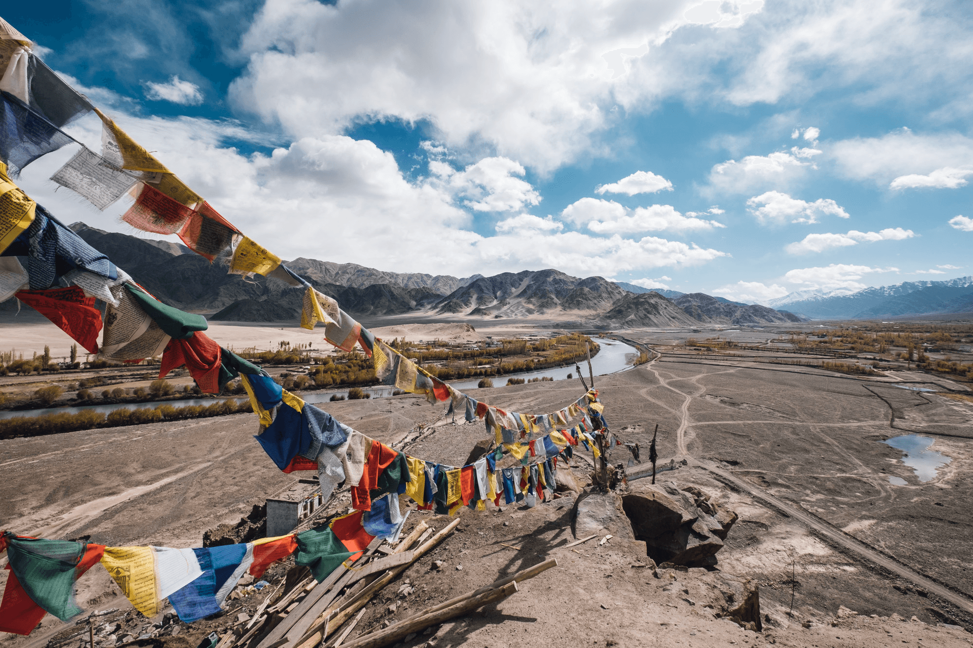 Community life and landscape along the Danphe Route vision